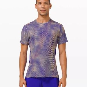 Fast and Free Short Sleeve in Race Pace Sunlight Yellow Multi/Lazurite